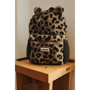 Liewood Andreas Kinderrucksack im Leo-Print, 28 × 23 × 11 cm