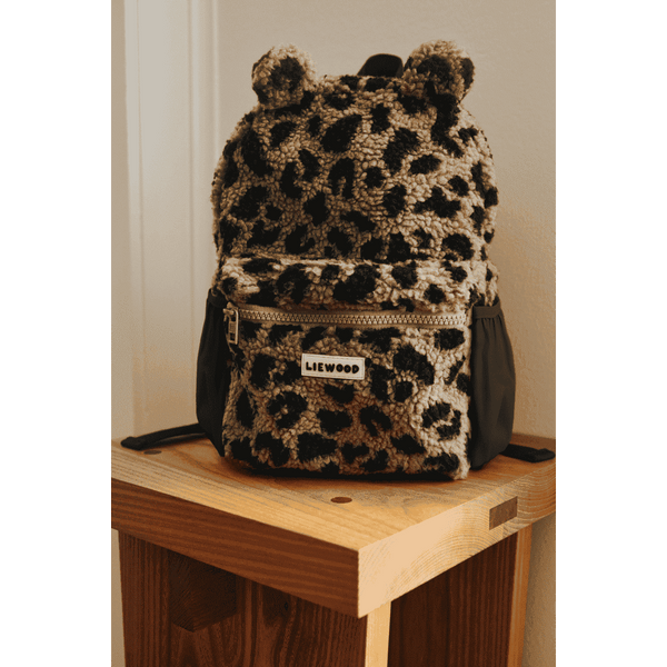 Liewood Andreas Kinderrucksack im Leo-Print, 28 × 23 × 11 cm