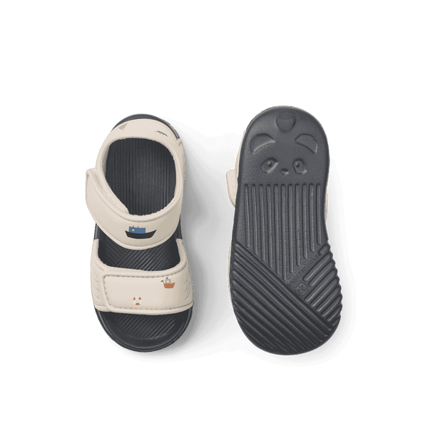 Liewood Blumer Sandalen Sailing – Klettverschluss im Detail