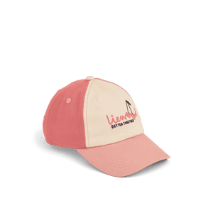 Liewood Danny Cap Dusty Rose aus 100 % Bio-Baumwolle
