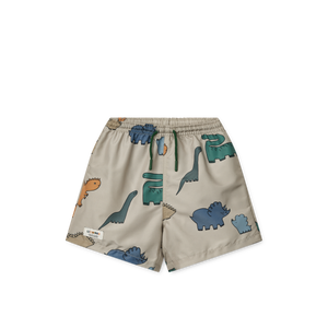 Liewood Duke Badeshorts Dinosaurs aus recyceltem Nylon