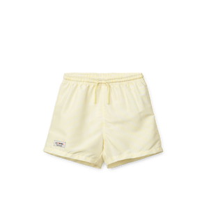 Liewood Duke Badeshorts Stripe Lemonade mit UV-Schutz 40+