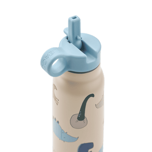 Dino-Print im Detail auf der Falk Flasche von Liewood