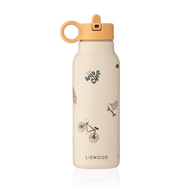Liewood Trinkflasche Falk Tamtam Sandy aus Edelstahl, 350 ml