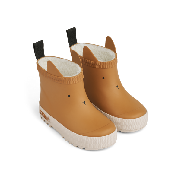 Liewood Jesse Thermo-Regenstiefel Golden Caramel – Vorderansicht