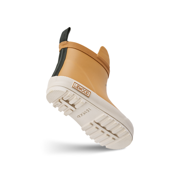 Liewood Jesse Regenstiefel Golden Caramel mit Futter – Detail