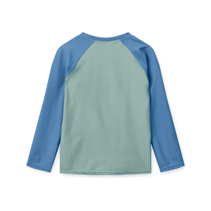 Boards-Muster des Liewood Noah UV-Shirts im Detail