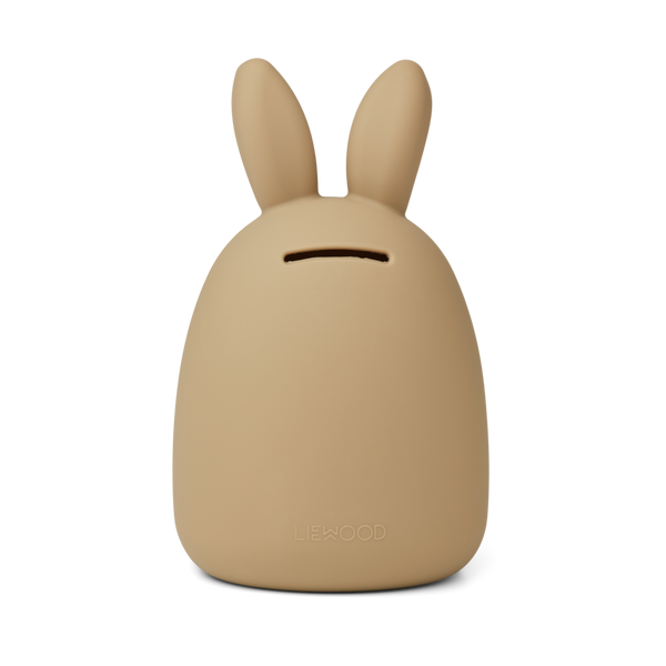 Liewood Palma Spardose Rabbit Oat – Seitenansicht