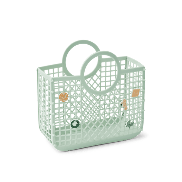Liewood Samantha Korb mit Charms in Light Peppermint
