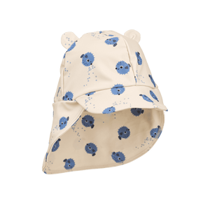 Liewood Senia Sonnenhut mit Ohren im Pufferfish-Print