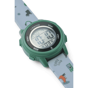 Liewood Sussi Kinderuhr Beach Blue – Zifferblatt im Detail
