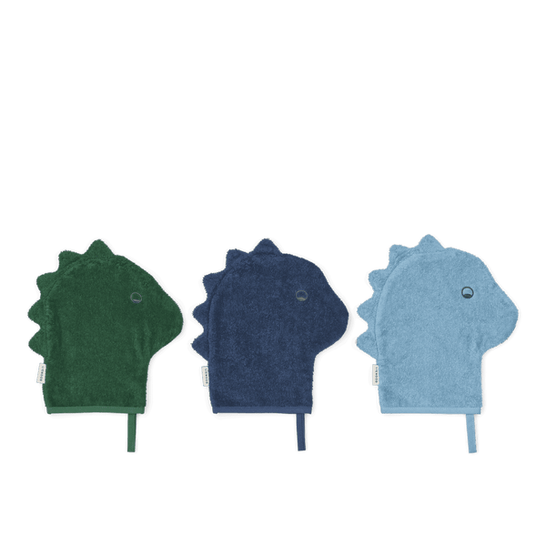 Liewood Waschlappen Sylvester Beach Blue Mix im 3er-Pack