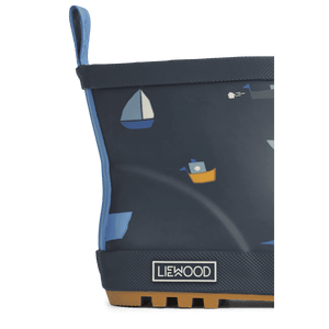 Liewood Tekla Regenstiefel Classic Navy als Paar von oben