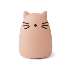 Liewood Winston Nachtlicht Cat Rose aus BPA-freiem Silikon