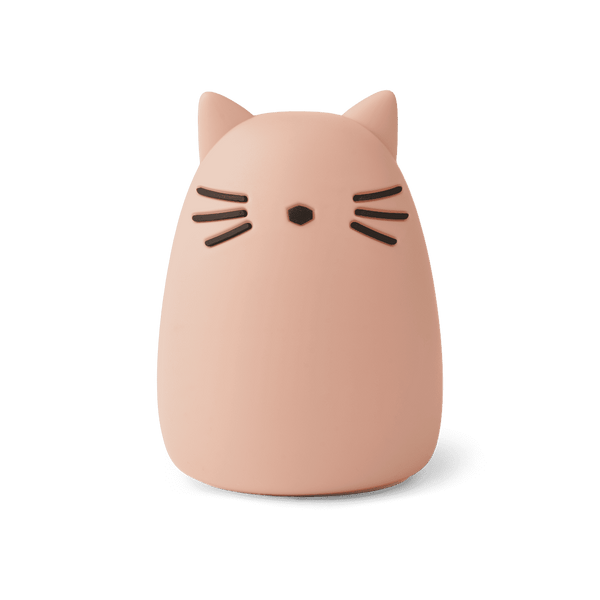 Liewood Winston Nachtlicht Cat Rose aus BPA-freiem Silikon