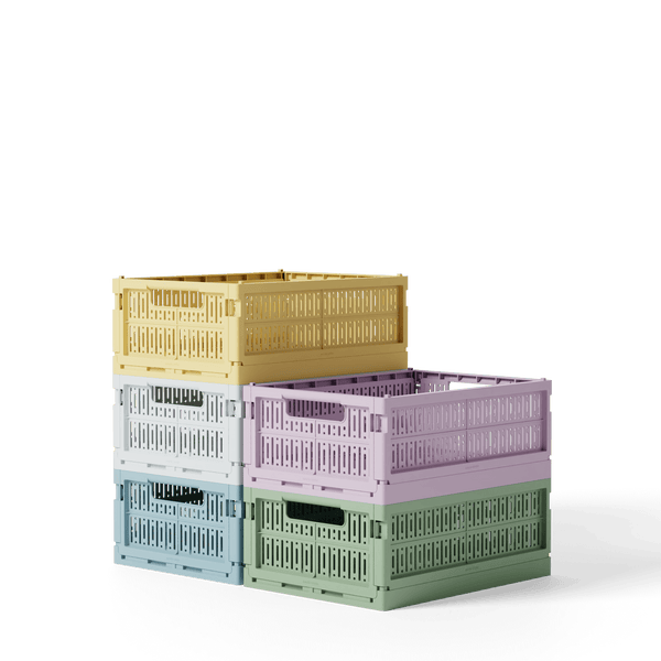 Made Crate Aufbewahrungsbox Midi Lilac | Aufbewahrung & Ordnungssysteme | Beluga Kids