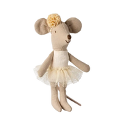Ballerina Maus Kleine Schwester Off White