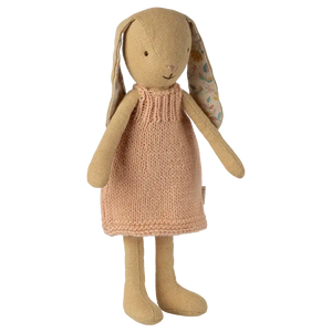Maileg Hase Grösse 1 Cremegelb im Strickkleid