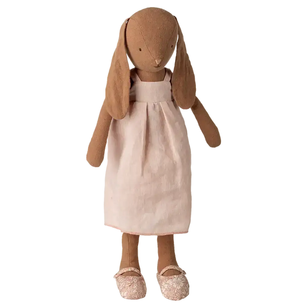 Maileg Hase Grösse 3 Schokolade mit Kleid und Schuhen
