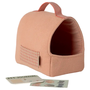 Maileg Haustier-Transportbox Klein in Coral