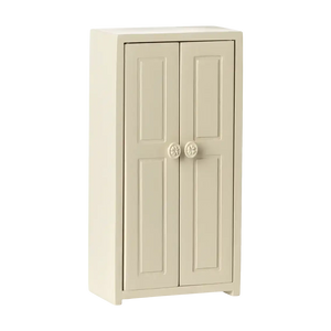 Maileg Holz Kleiderschrank für Mäuse in Cream
