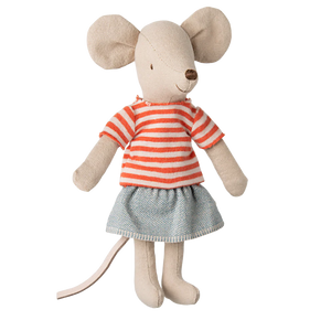 Maileg Maus Grosse Schwester, 13 cm grosse Stoffmaus