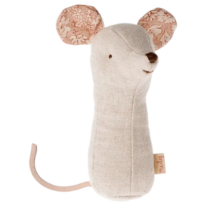 Maileg Maus-Rassel Natur aus 100 % Leinen, 11 cm gross