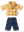 Papa Maus von Maileg in Jeans, Seitenansicht
