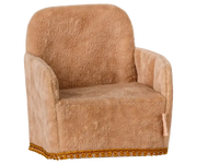 Fauteuil en velours Maus Powder