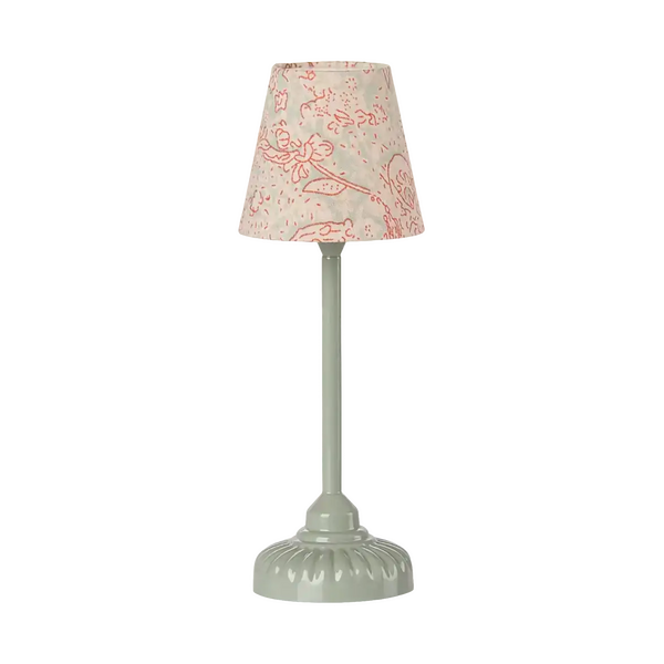 Maileg Vintage Stehleuchte Maus Mint, 14 cm hoch