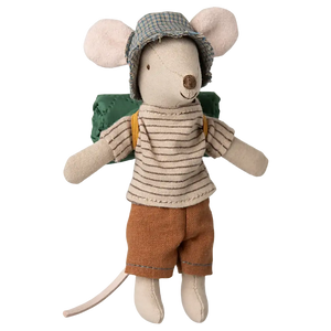 Maileg Wandermaus Grosser Bruder, fein gestreift, 13 cm