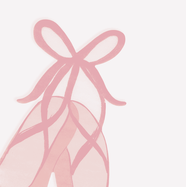 Meri Meri Ballettschuhe Servietten auf dem Partytisch