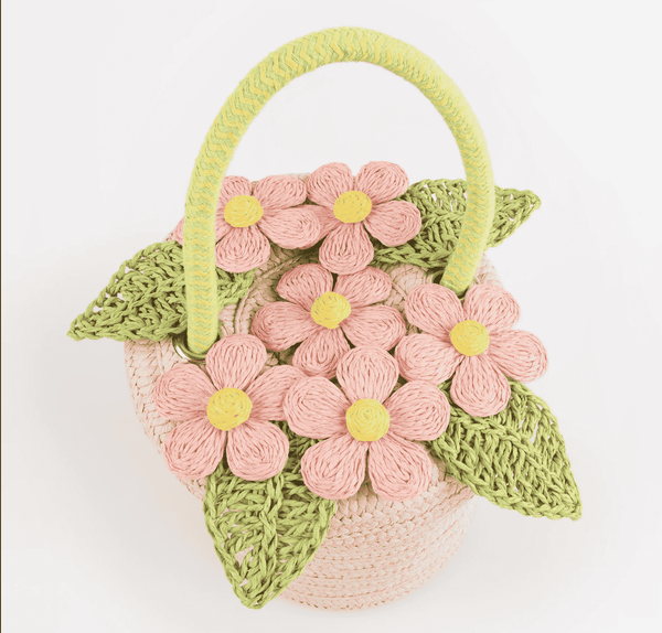 Meri Meri Blumentopf Korb als Osternest getragen