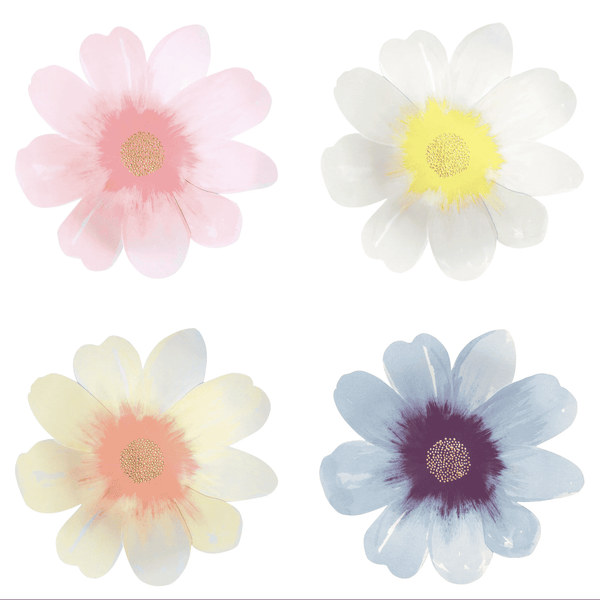 Meri Meri Flower Garden Teller, 8er-Pack