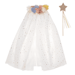 Meri Meri Pom Pom Umhang für Kinder, Frontansicht