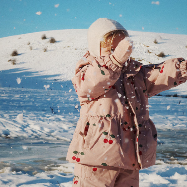 Veste hiver à volants Mismou Ma Grande Cerise 2