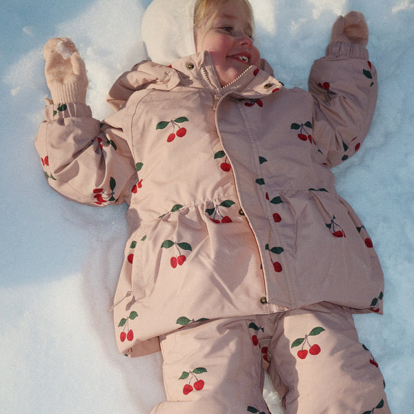 Veste hiver à volants Mismou Ma Grande Cerise 2