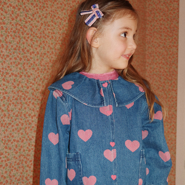 Magot denim shirt Bon Coeur Pink