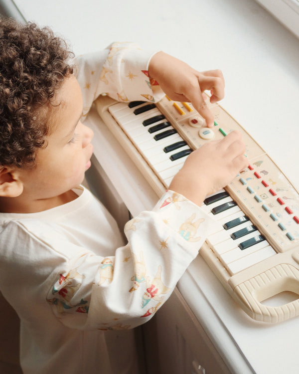 Konges Slojd-Musik Keyboard Lemon-Beluga Kids