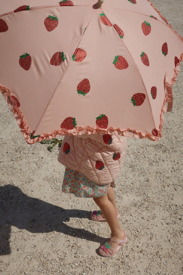 Frill Regenschirm Strawberry Glitter