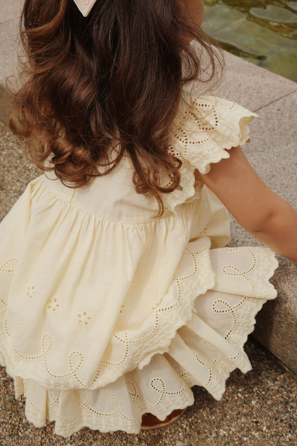 Poesy Smock Rock Cloud Crème