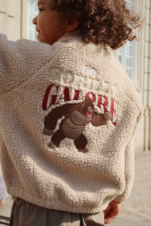 Jazz Teddy Bomberjacke Oxford Tan