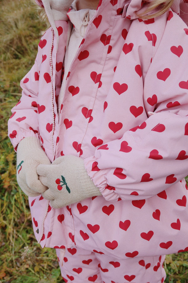 Mismou Rüschen-Winterjacke Amour Pink