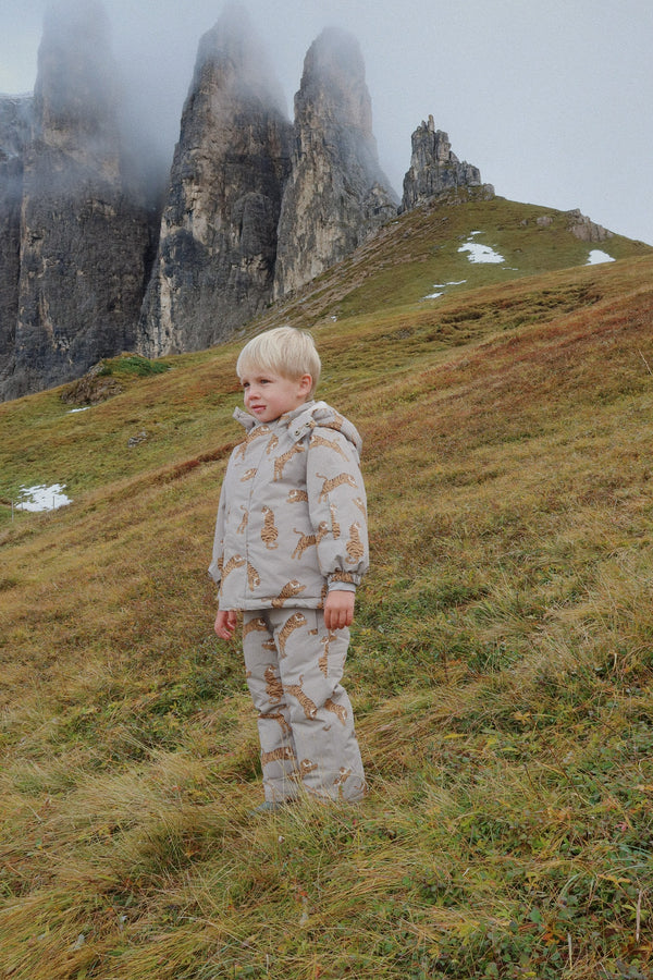 Mismou Rüschen-Winterjacke Tiger Oak