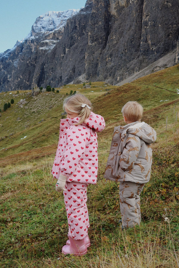 Mismou Rüschen-Winterjacke Tiger Oak