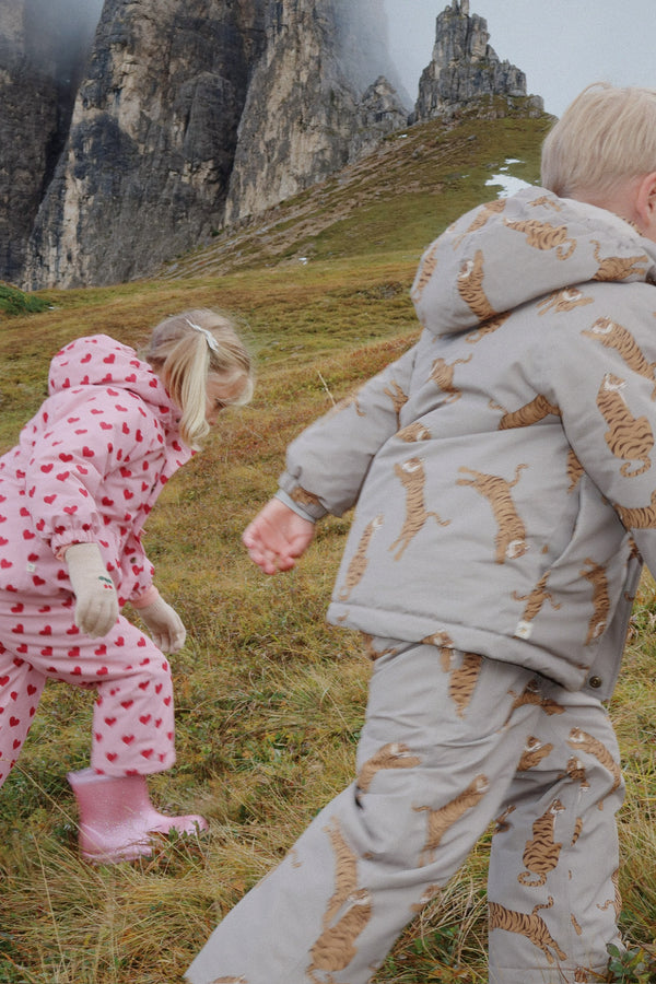 Mismou Rüschen-Winterjacke Amour Pink