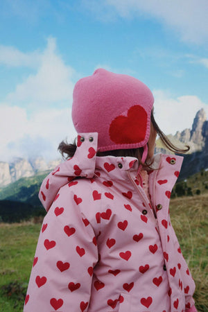 Nohr Schneeanzug Amour Pink von Konges Sløjd – Rückansicht