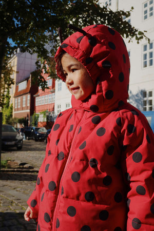 Nuka Pufferjacke mit abnehmbarer Kapuze von vorne