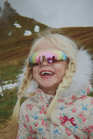 Retro-Winterjacke Sigge Bella Rosita von Konges Sløjd, Rückansicht