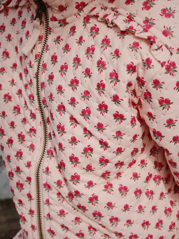 Rüschen-Thermojacke Rosie Blush